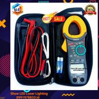 มัลติมิเตอร์ 3266TB Digital Clamp Meter เครื่องวัดอุณหภูมิ คลิปแอมป์ เเคล้มมิเตอร์ มิเตอร์วัดไฟ มัลติมิเตอ์ดิจิตอล