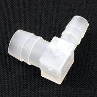 5pcs 12 mm To 20 mm 90 Degree Reducing/Equal Pagoda Elbow Pipe Connector White Transparent Rubber Hose Garden Water Tube Adapter