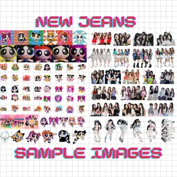 New Jeans Cute Mail Stickers 40 Pcs