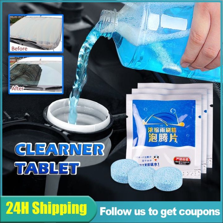 Car Solid Wiper Fine Auto Window Cleaning Windshield Glass Cleaner