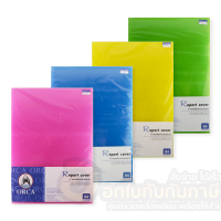 แผ่นพลาสติกทำปกรายงาน แบบสี ขนาด A4 ปกพลาสติกสี แผ่นรองปกสี บรรจุ 10 แผ่น/ห่อ จำนวน 1ห่อ พร้อมส่ง