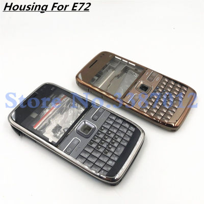 Full Complete Mobile Phone Housing Cover + English Keypad For Nokia E72