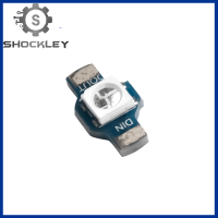 Shockley ICSC013A โมดูล LED RGB 1บิต WS2812สวมใส่ได้สว่างมากสำหรับตกแต่งคริสต์มาสงานแต่งงานปาร์ตี้สวนในบ้าน