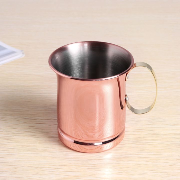 stainless-steel-beer-milk-mug-handcrafted-moscow-mule-cup-moscow-mule-drinkware-tableware