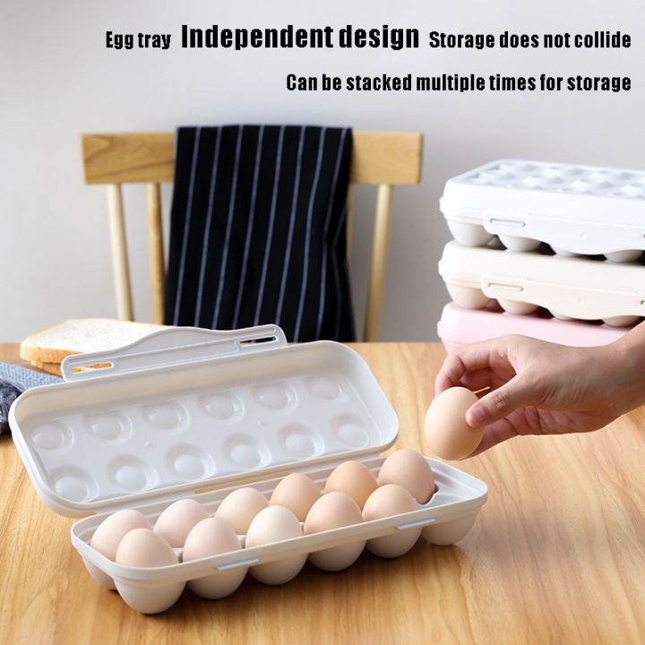 transparent-egg-holder-storage-box-with-compartments-egg-grid-with-lid-divided-egg-tray-buckle-type-egg-storage-box