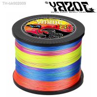 ✕☢ 300M 500M 1000M 4/8 Strands Braided Fishing Line Japanese Durable Multifilament Super Strong Sea Bass Wire Multicolor 100 PE