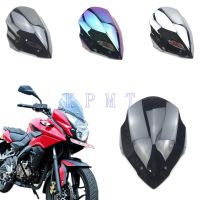 สำหรับ BAJAJ Pulsar AS200เช่น200กระจกกระจกรถจักรยานยนต์สีดำ