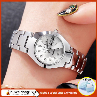[กล่อง] Huweidong1 2021ใหม่ผู้หญิงนาฬิกาเกาหลีแฟชั่นคลาสสิกนาฬิกาข้อมือผู้หญิงWaterproofปฏิทินควอตซ์นาฬิกาAnti-Rustนาฬิกาข้อมือผู้หญิงของขวัญนาฬิกา