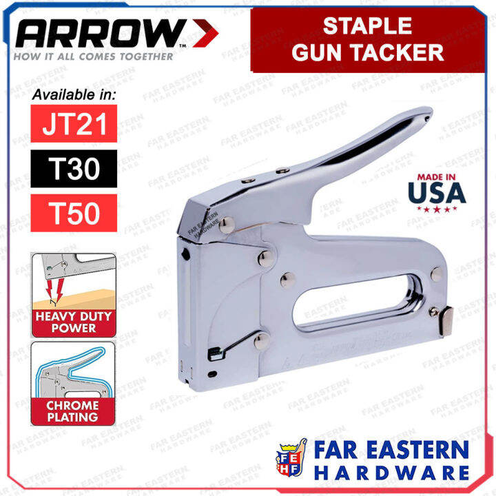 ARROW Staple Gun Tacker Stapler JT21 T30 T50 Lazada PH