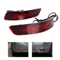 1 Pair Car Rear Bumper Fog Lamp Brake Light for Toyota Corolla Altis Multifunction LED Flashing Reflector Lamp Turn Signal Light