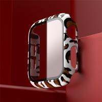 ชุดเคสสำหรับ Apple Watch กันน้ำ6ปกป้องหน้าจอกันกระแทก5 Se 38Mm 42Mm 3สำหรับ4 41Mm เสือดาว44Mm