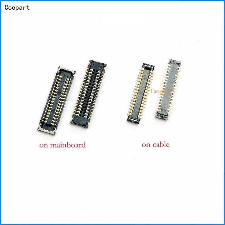 2pcs/lot New LCD display FPC Connector on mainboard/cable for Huawei Y7