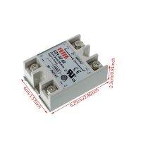 โซลิดสเตทรีเลย์โมดูล Ssr-40aa 40a 250V 80-250V Dc อินพุต24-380vac เอาต์พุต