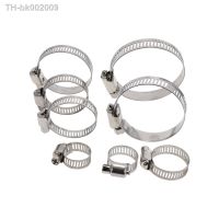 ﹍✺ 10pcs/lot High Quality Screw Worm Drive Hose Clamp 304 Stainless Steel Hose Hoop Pipe Clamp Clip