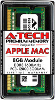 A-Tech 8GB PC3-12800 DDR3 1600MHz RAM for Apple MacBook Pro (Mid 2012), iMac (Late 2012, Early/Late 2013, Late 2014, Mid 2015), Mac Mini (Late 2012) | 204-Pin SODIMM Memory Upgrade Module