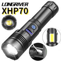 Super XHP70 Powerful Led Flashlight High Power Torch light USB Rechargeable Tactical flashlight 26650 battery Camping Lamp