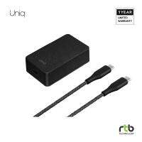 UNIQ หัวปลั๊ก พร้อม สายชาร์จ Wall Charger With USB-C to USB-C รุ่น Versa Slim PD 18W