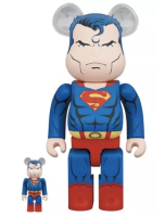 (ของแท้) Bearbrick SUPERMAN (BATMAN HUSH VER.) 400+100% แบร์บริค by Medicom Toy ของใหม่ มือ 1