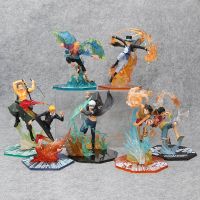 One Piece Zoro Luffy Ace Sanji Nico Robin Shanks Sabo Hancock Action Figure Toys