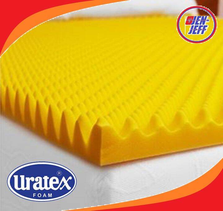 Uratex Egg Foam Mattress Anti Bedsore Mattress Yellow Sizes Single Bed