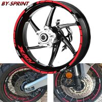 For Honda XADV 750 X-ADV xadv750 Motorcycle Wheel Rim Stickers Stripes Reflective Waterproof Tire Front Rear Decal Stickers