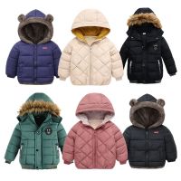 2023 Boys Jackets Children Hooded Outerwear Girls Warm Jacket Children Clothing Baby Outerwear Fashion Kids Zipper Coat Jacket