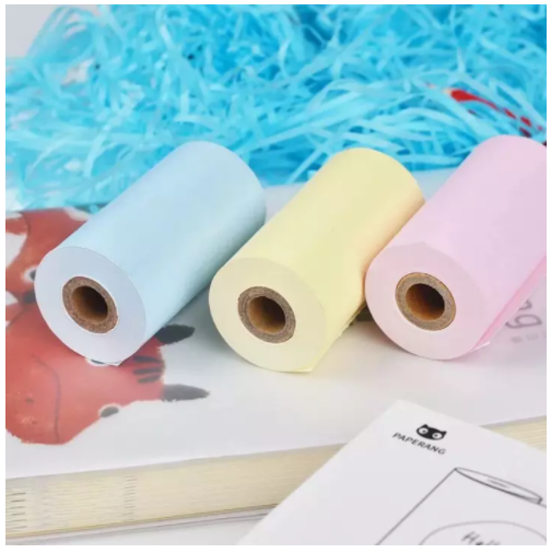 Paperang Colorful Paper Thermal Printer Paper 3 Rolls Lazada PH
