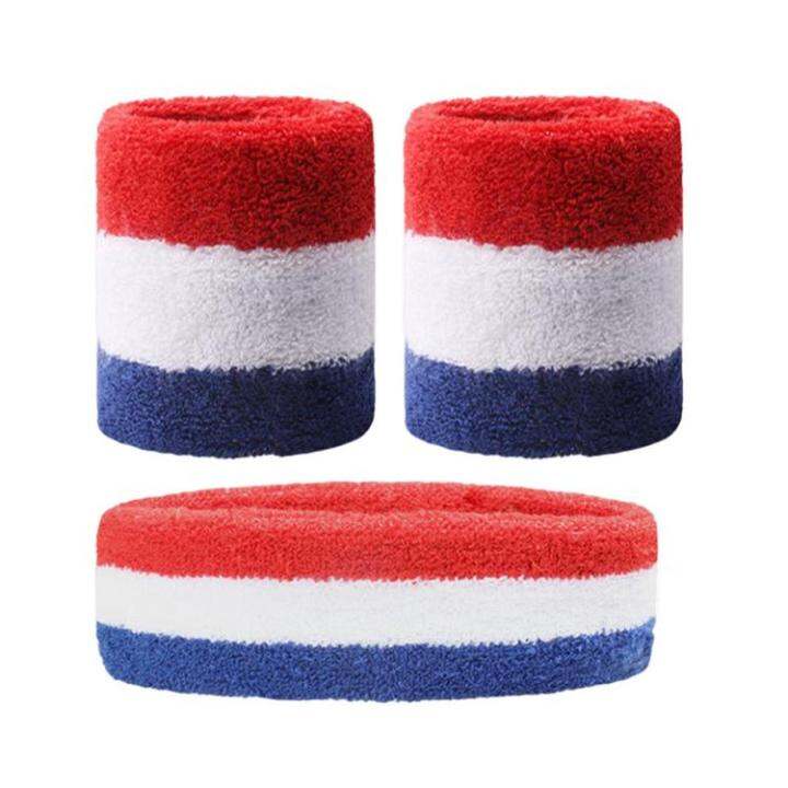 4th-of-july-headband-cotton-american-sweatbands-for-wrist-and-head-breathable-sweat-absorbent-bands-for-running-gym-basketball-exercise-and-football-stunning