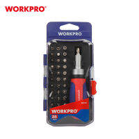 WORKPRO ชุดไขควงด้ามฟรี 38 ชิ้น WP200517