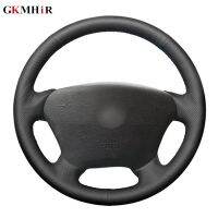 Black Artificial Leather Car Steering Wheel Cover for Mercedes Benz W163 M-Class ML230 270 320 350 430 500 1997