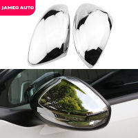 Jameo Auto 2PcsSet Car Rear View Mirror Protection Cover Trim Fit for Peugeot 308 308s 308sw Chrome 2016 - 2019 Accessories