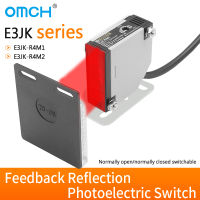 OMCH E3JK-R4 On Off Feedback Reflex Switch Photoelectric Diffuse Reflection Sensor Serise Switches ตรวจจับระยะทาง4M