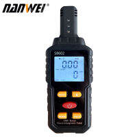 NANWEI มือถือ3-In-1รังสีดิจิตอล Dosimeter สนามไฟฟ้าแม่เหล็กสนามอุณหภูมิมัลติฟังก์ชั่ตรวจจับโฮมออฟฟิศทดสอบรังสีเสียงแสงปลุกจอแสดงผล LCD ที่มีแสงไฟ