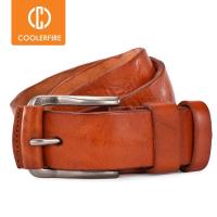 hyfvbujh■  men belt genuine leather for full grain pin buckle belts jeans wide TM009