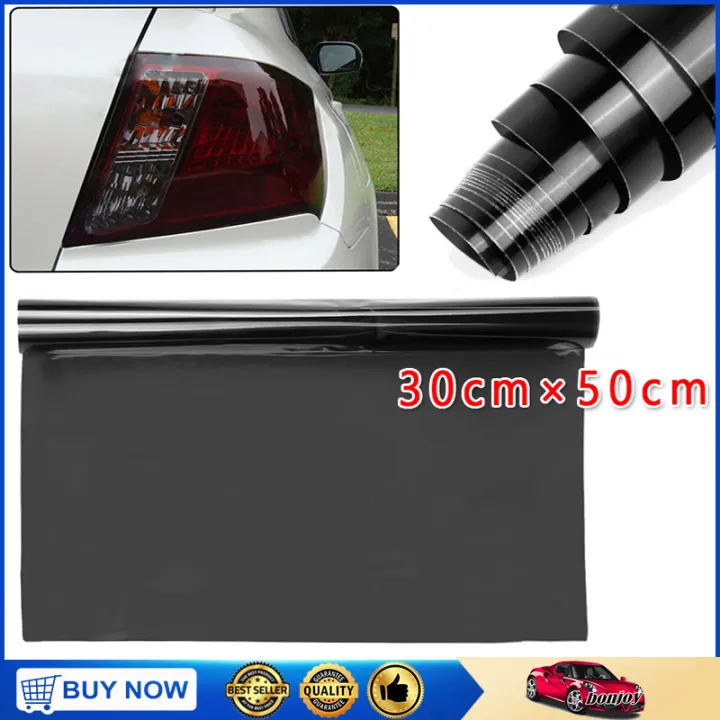 Car Light Film Tint Film Headlights Tail Lights Light Black Car Vinyl