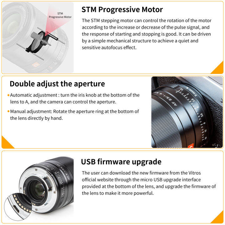 viltrox-23มม-f1-4-auto-focus-เลนส์-portrait-รูรับแสงขนาดใหญ่เลนส์-aps-c-สำหรับ-sony-e-mount-กล้องเลนส์-a9-a7riv-a7ii-a6600