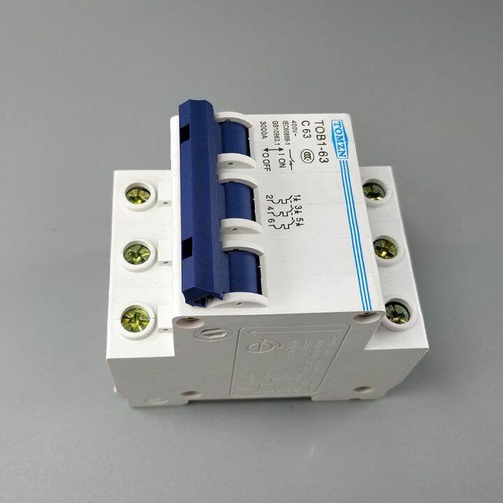 3p-ac-mcb-tob1-63-c-type-230-400v-50hz-60hz-mini-circuit-breaker-3a-6a-10a-16a-20a-25a-32a-40a-50a-63a