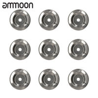 [ammoon]50PCS Tambourine Bell Ring Jingle Bell สแตนเลสสำหรับ Handbell Tambourine Church Tambourines