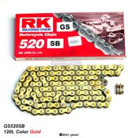 โซ่ RK GS520SB สีทอง 120L แท้ญี่ปุ่น