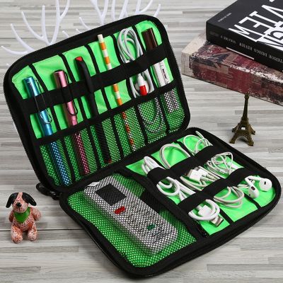 Portable Earphone Wire Power Bank Bag Travel Cable Organizer Waterproof Storage Bags USB Data Line Charger Digital Storage Bags