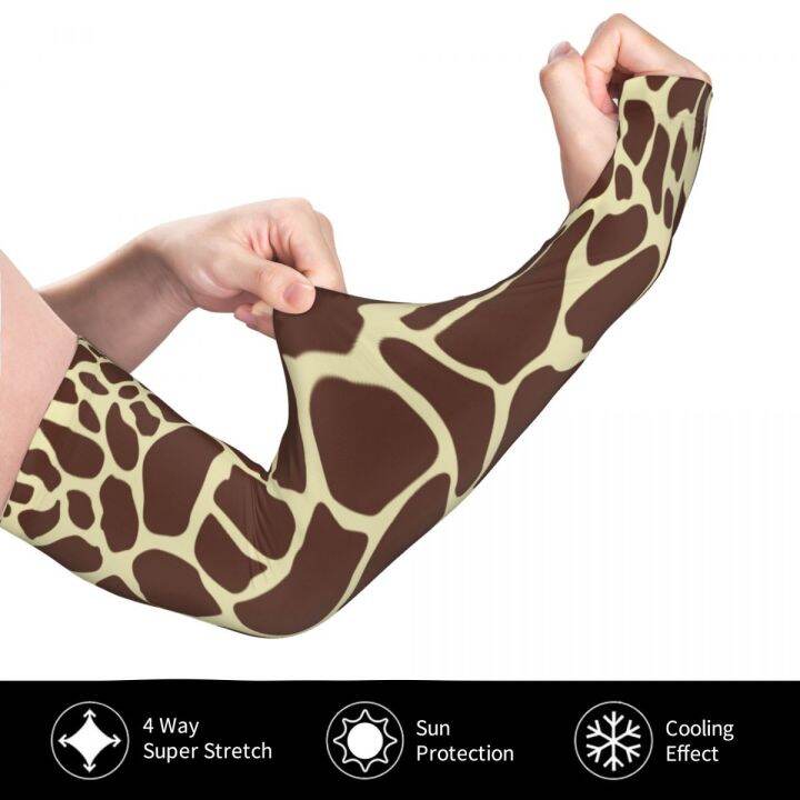 cool-cycling-sleeve-sport-giraffe-skin-texture-cooling-arm-sleeves-anti-sunburn-sunscreen-uv-protection-sleeves