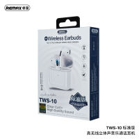 REMAX True Wireless Headphone Bluetooth Stereo 5.0สองหูฟัง TWS-10รุ่นมาตรฐาน