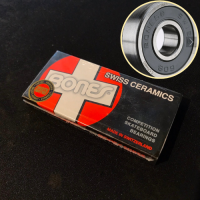 ลูกปืนสเก็ตบอร์ด แบรนด์ Bones bearings Swiss Ceramics ลูกปืนตัวท็อป แบรนด์แท้100% จากประเทศสวิตเซอร์แลนด์