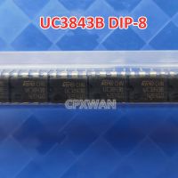 จุ่ม UC3843B 10ชิ้น-ชิปจัดการคอนโทรลเลอร์ LCD UC3843 8 UC3843BN ของแท้ใหม่