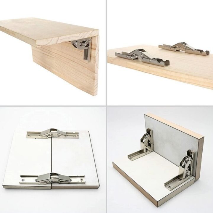 kx4b-2pcs-stainless-steel-folding-shelf-bracket-90-degree-hinge-benchs-table-shelf-brackets-flat-spring-folding-hinge-door-hardware-locks