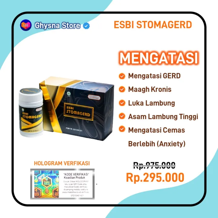 ESBI Stomagerd Asli Obat Gerd Paling Ampuh Lazada Indonesia