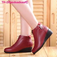 asdsadsaaff Botas de inverno das mulheres 2020 botas neve cunha sapatos pele quente casuais zip femininos mujer