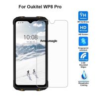 2ชิ้นกระจกเทมเปอร์บนสำหรับ Oukitel Protector Pro Templado คริสตัล Wp8 Wp8สำหรับหน้าจอ Oukitel แก้วป้องกัน