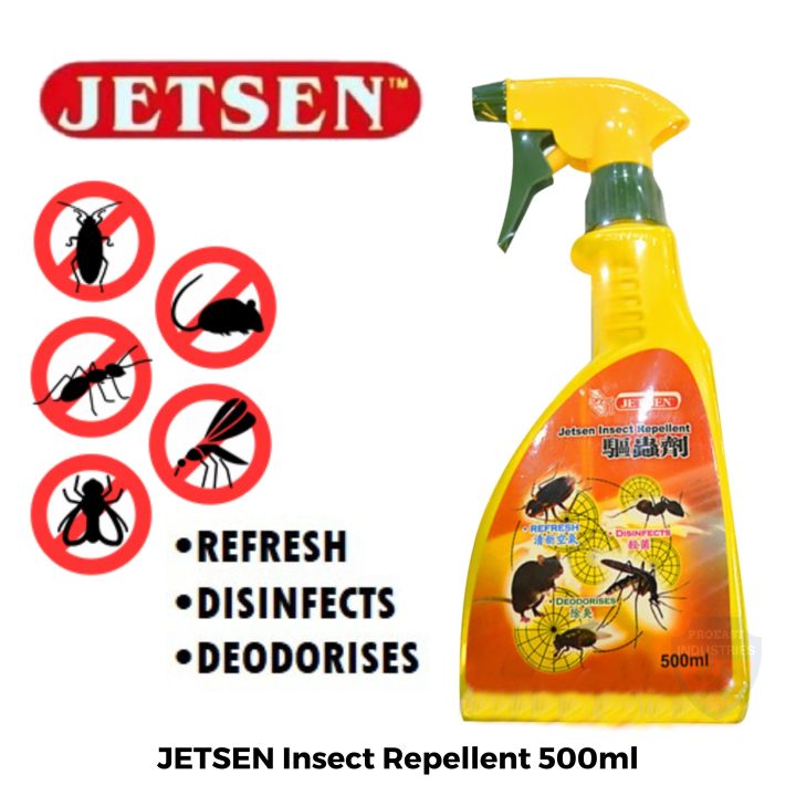 JETSEN Insect Repellent Spray 500ml | Lazada