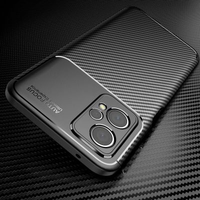 Carbon Fibre Frosted Case For Realme 9 Pro+ Oppo Realme 9 Pro Plus Realmy 9Pro Realmi9 Pro Beetle Shockproof Armor Shell Coque Electrical Connectors